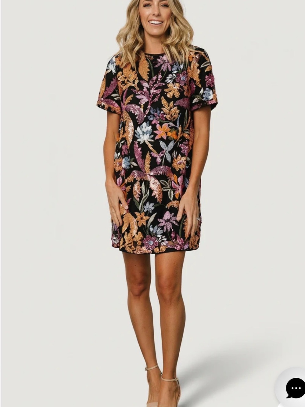 Baltic Born Patricia Sequin Mini Dress - Picture 3 of 6